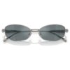 Sonnenbrille in Kissenform, Sk7042, silberfarben Sonnenbrille in Kissenform, Sk7042, silberfarben