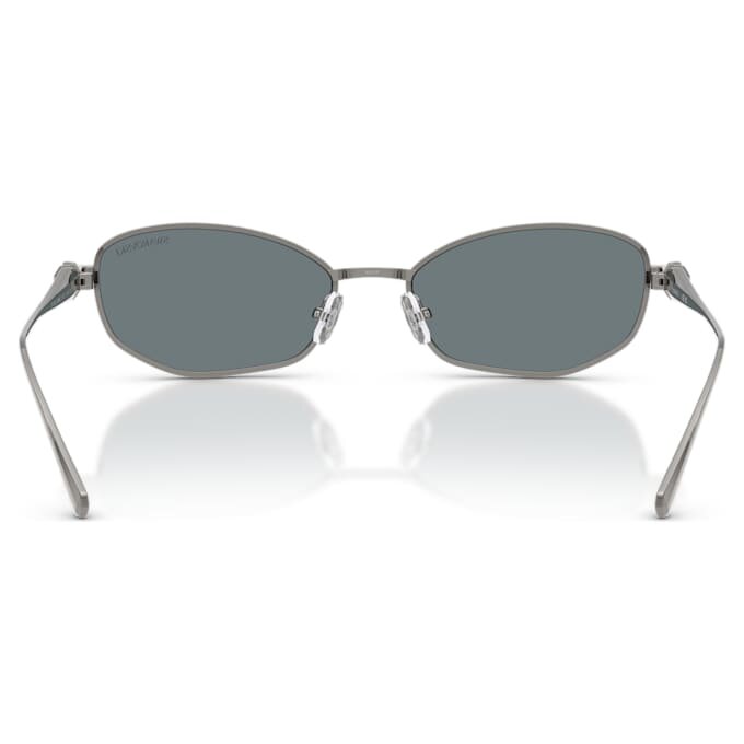 Sonnenbrille in Kissenform, Sk7042, silberfarben Sonnenbrille in Kissenform, Sk7042, silberfarben