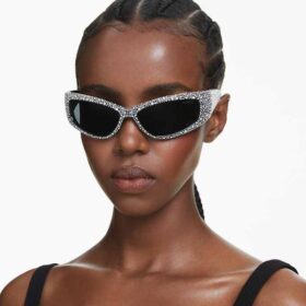 Sonnenbrille in Maskenform, SK6027, Schwarz