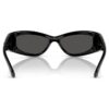 Sonnenbrille in Maskenform, SK6027, Schwarz Sonnenbrille in Maskenform, SK6027, Schwarz