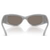 Sonnenbrille in Maskenform, Sk6027, silberfarben