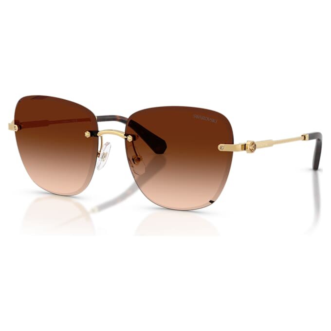 Sonnenbrille in quadratischer Form, Sk7043, braun Sonnenbrille in quadratischer Form, Sk7043, braun