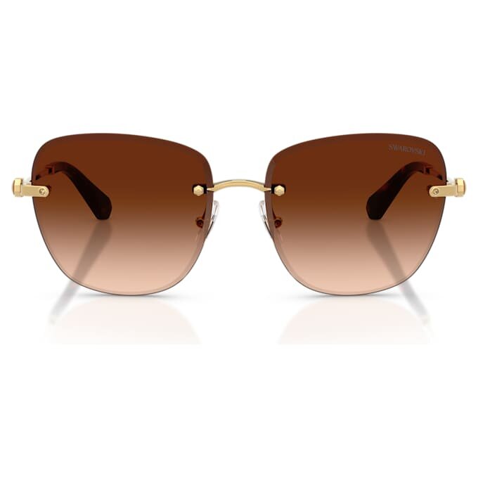 Sonnenbrille in quadratischer Form, Sk7043, braun Sonnenbrille in quadratischer Form, Sk7043, braun