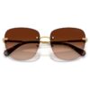 Sonnenbrille in quadratischer Form, Sk7043, braun Sonnenbrille in quadratischer Form, Sk7043, braun