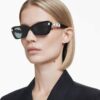 Sonnenbrille in Schmetterlingsform, Sk6033, Schwarz Sonnenbrille in Schmetterlingsform, Sk6033, Schwarz