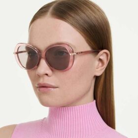 Sonnenbrille in Schmetterlingsform, Sk6059, Rosa
