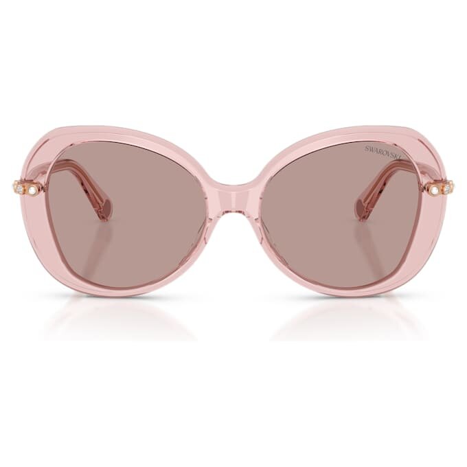 Sonnenbrille in Schmetterlingsform, Sk6059, Rosa Sonnenbrille in Schmetterlingsform, Sk6059, Rosa