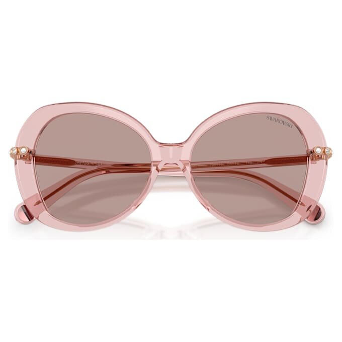 Sonnenbrille in Schmetterlingsform, Sk6059, Rosa Sonnenbrille in Schmetterlingsform, Sk6059, Rosa