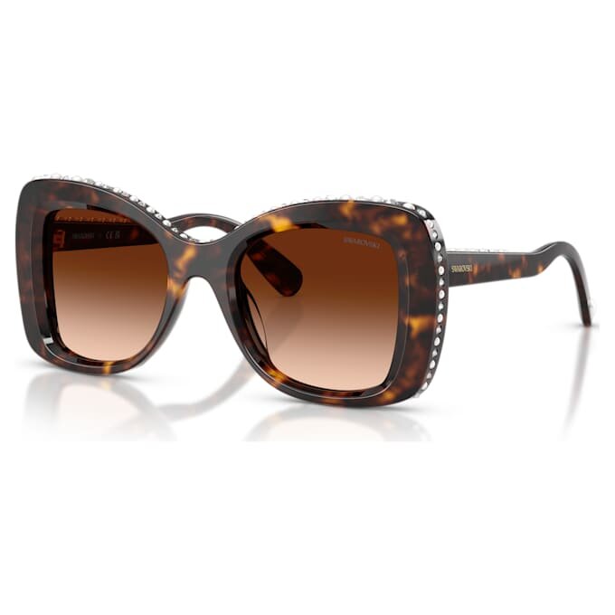Sonnenbrille in Schmetterlingsform, Sk6062U, Braun Sonnenbrille in Schmetterlingsform, Sk6062U, Braun