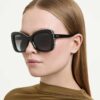 Sonnenbrille in Schmetterlingsform, Sk6062U, Schwarz Sonnenbrille in Schmetterlingsform, Sk6062U, Schwarz
