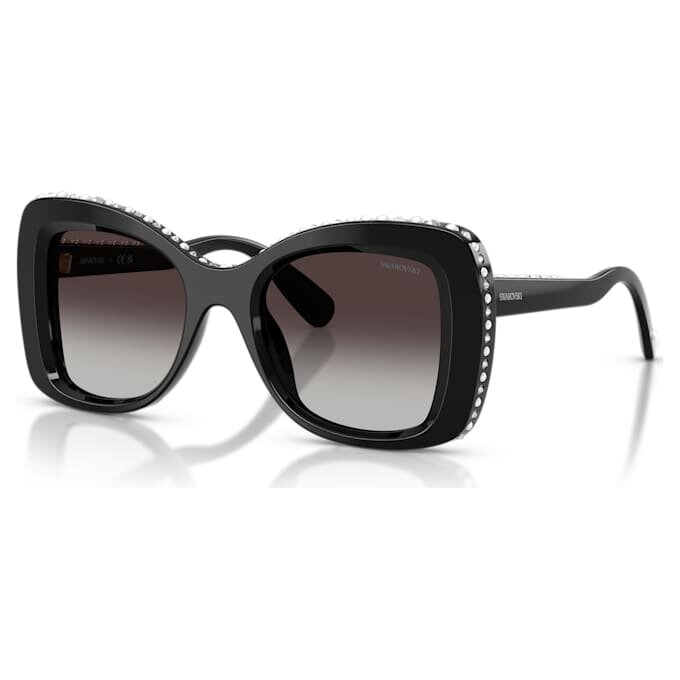 Sonnenbrille in Schmetterlingsform, Sk6062U, Schwarz Sonnenbrille in Schmetterlingsform, Sk6062U, Schwarz