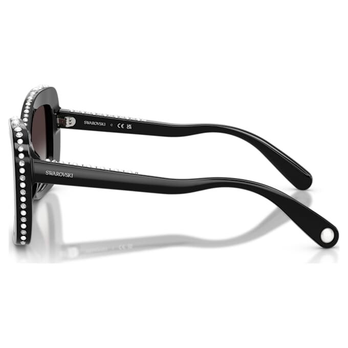 Sonnenbrille in Schmetterlingsform, Sk6062U, Schwarz Sonnenbrille in Schmetterlingsform, Sk6062U, Schwarz