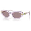 Sonnenbrille, ovale Form, rosa Sonnenbrille, ovale Form, rosa