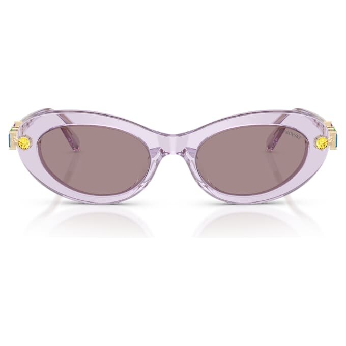 Sonnenbrille, ovale Form, rosa Sonnenbrille, ovale Form, rosa