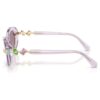 Sonnenbrille, ovale Form, rosa Sonnenbrille, ovale Form, rosa