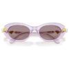 Sonnenbrille, ovale Form, rosa Sonnenbrille, ovale Form, rosa