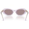 Sonnenbrille, ovale Form, rosa Sonnenbrille, ovale Form, rosa