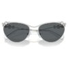 Sonnenbrille, ovale Form, Sk7017, silberfarben