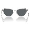 Sonnenbrille, ovale Form, Sk7017, silberfarben