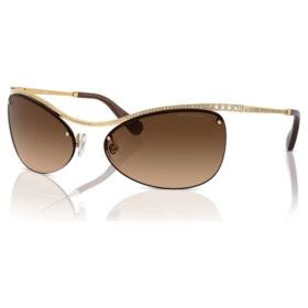 Sonnenbrille, ovale Form, SK7018, braun