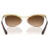 Sonnenbrille, ovale Form, SK7018, braun