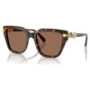 Sonnenbrille, quadratische Form, braun Sonnenbrille, quadratische Form, braun
