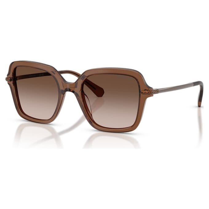 Sonnenbrille, quadratische Form, braun Sonnenbrille, quadratische Form, braun