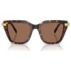 Sonnenbrille, quadratische Form, braun Sonnenbrille, quadratische Form, braun