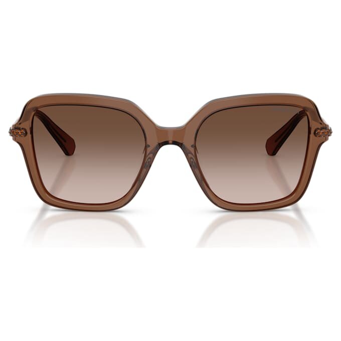 Sonnenbrille, quadratische Form, braun Sonnenbrille, quadratische Form, braun