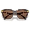 Sonnenbrille, quadratische Form, braun Sonnenbrille, quadratische Form, braun
