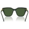 Sonnenbrille, quadratische Form, grün