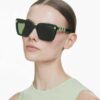 Sonnenbrille, quadratische Form, Sk6032, grün Sonnenbrille, quadratische Form, Sk6032, grün