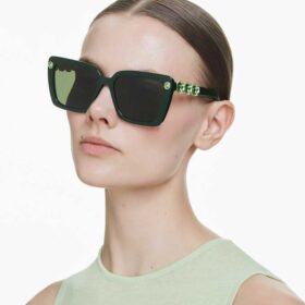 Sonnenbrille, quadratische Form, Sk6032, grün