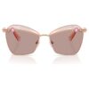 Sonnenbrille, quadratische Form, Sk7040, rosa