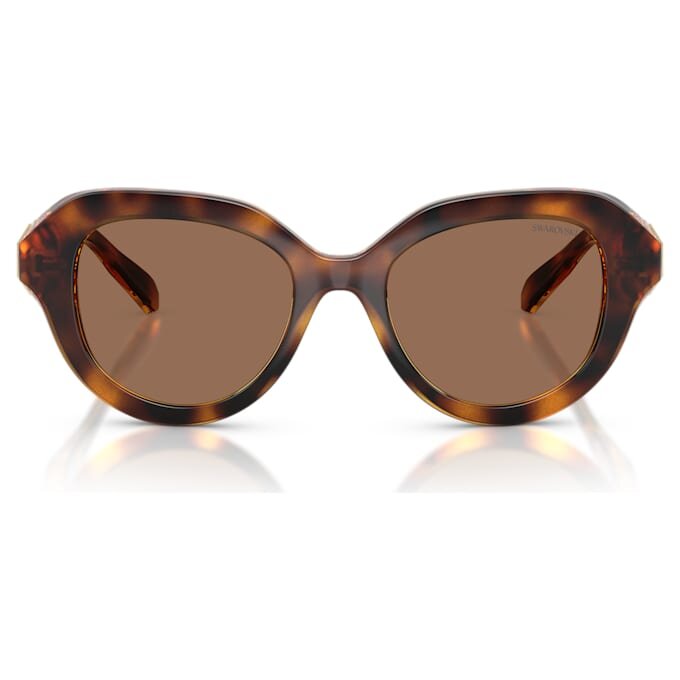 Sonnenbrille, runde Form, braun Sonnenbrille, runde Form, braun