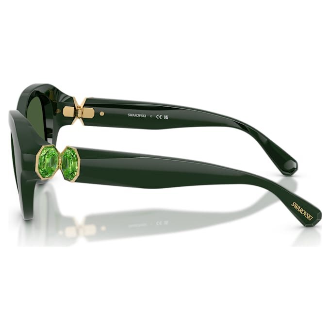 Sonnenbrille, runde Form, grün Sonnenbrille, runde Form, grün