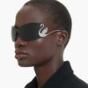 Sonnenbrillen-Maske, Schwan, SK7020, Grau