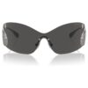 Sonnenbrillen-Maske, Schwan, SK7020, Grau