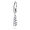 Stilla Attract Ohrringe mit rundem Schliff, weiss, rhodiniert Stilla Attract Ohrringe mit rundem Schliff, weiss, rhodiniert