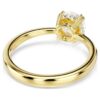 Stilla Cocktailring mit rundem Schliff, weiss, goldfarben plattiert Stilla Cocktailring mit rundem Schliff, weiss, goldfarben plattiert