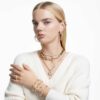 Constella-Ring-Set (2), Rundschliff, weiss, vergoldet Constella-Ring-Set (2), Rundschliff, weiss, vergoldet