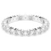 Stilla-Ring-Set (2), Rundschliff, weiss, rhodiniert Stilla-Ring-Set (2), Rundschliff, weiss, rhodiniert