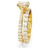 Stilla-Ring-Set (2), Rundschliff, weiss, vergoldet Stilla-Ring-Set (2), Rundschliff, weiss, vergoldet