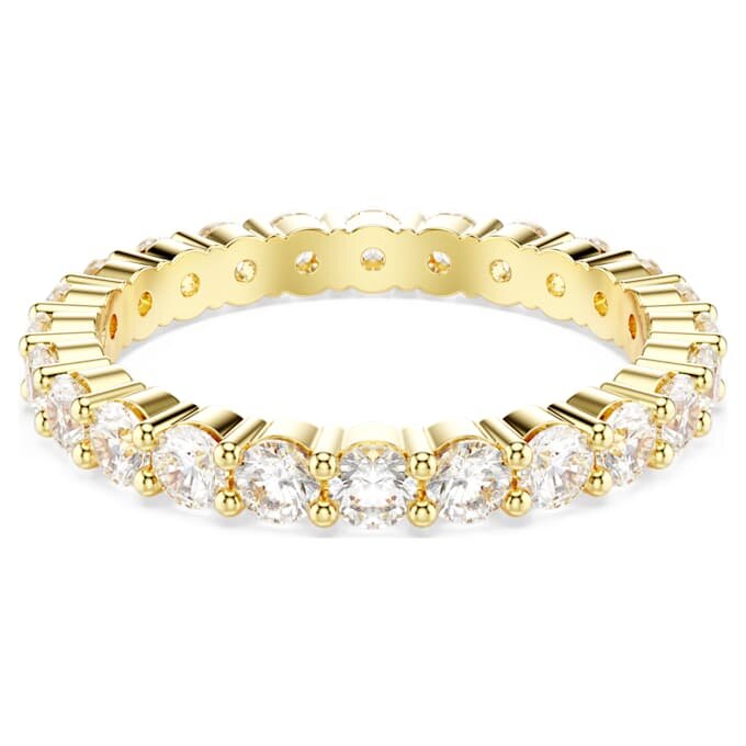 Stilla-Ring-Set (2), Rundschliff, weiss, vergoldet Stilla-Ring-Set (2), Rundschliff, weiss, vergoldet