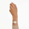 Sublima Armbanduhr Swiss Made, Metallarmband, goldfarben, champagnerfarbene Oberfläche Sublima Armbanduhr Swiss Made, Metallarmband, goldfarben, champagnerfarbene Oberfläche