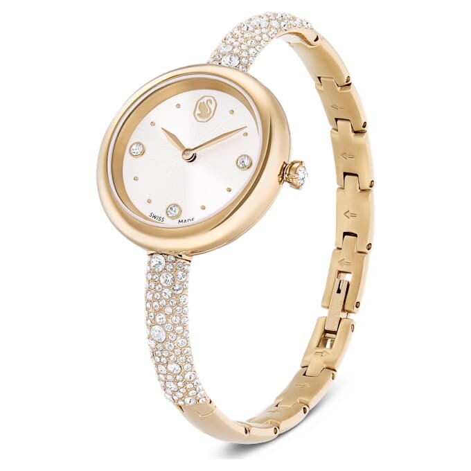 Sublima Armbanduhr Swiss Made, Metallarmband, goldfarben, champagnerfarbene Oberfläche Sublima Armbanduhr Swiss Made, Metallarmband, goldfarben, champagnerfarbene Oberfläche