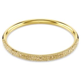 Sublima-Armreif «Snow Pavé», goldfarben, vergoldet