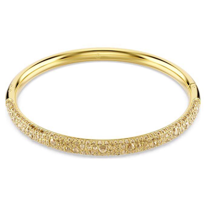 Sublima-Armreif «Snow Pavé», goldfarben, vergoldet Sublima-Armreif «Snow Pavé», goldfarben, vergoldet