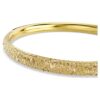 Sublima-Armreif «Snow Pavé», goldfarben, vergoldet Sublima-Armreif «Snow Pavé», goldfarben, vergoldet