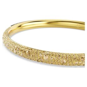 Sublima-Armreif «Snow Pavé», goldfarben, vergoldet